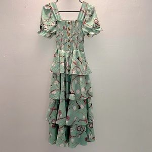 3 layer Mint dress size:L